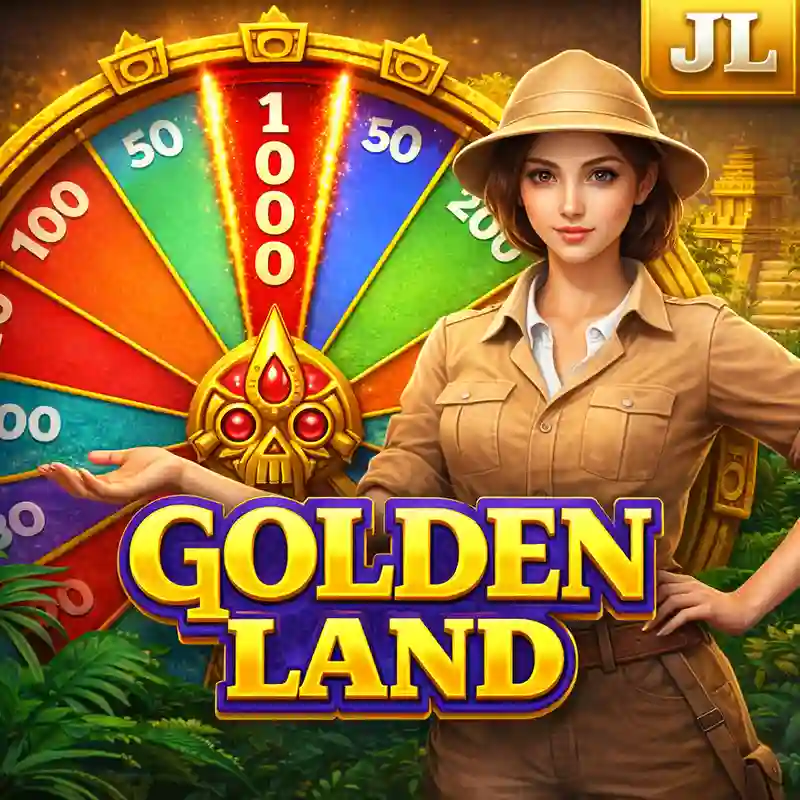 Golden Land Slot Machine Banner